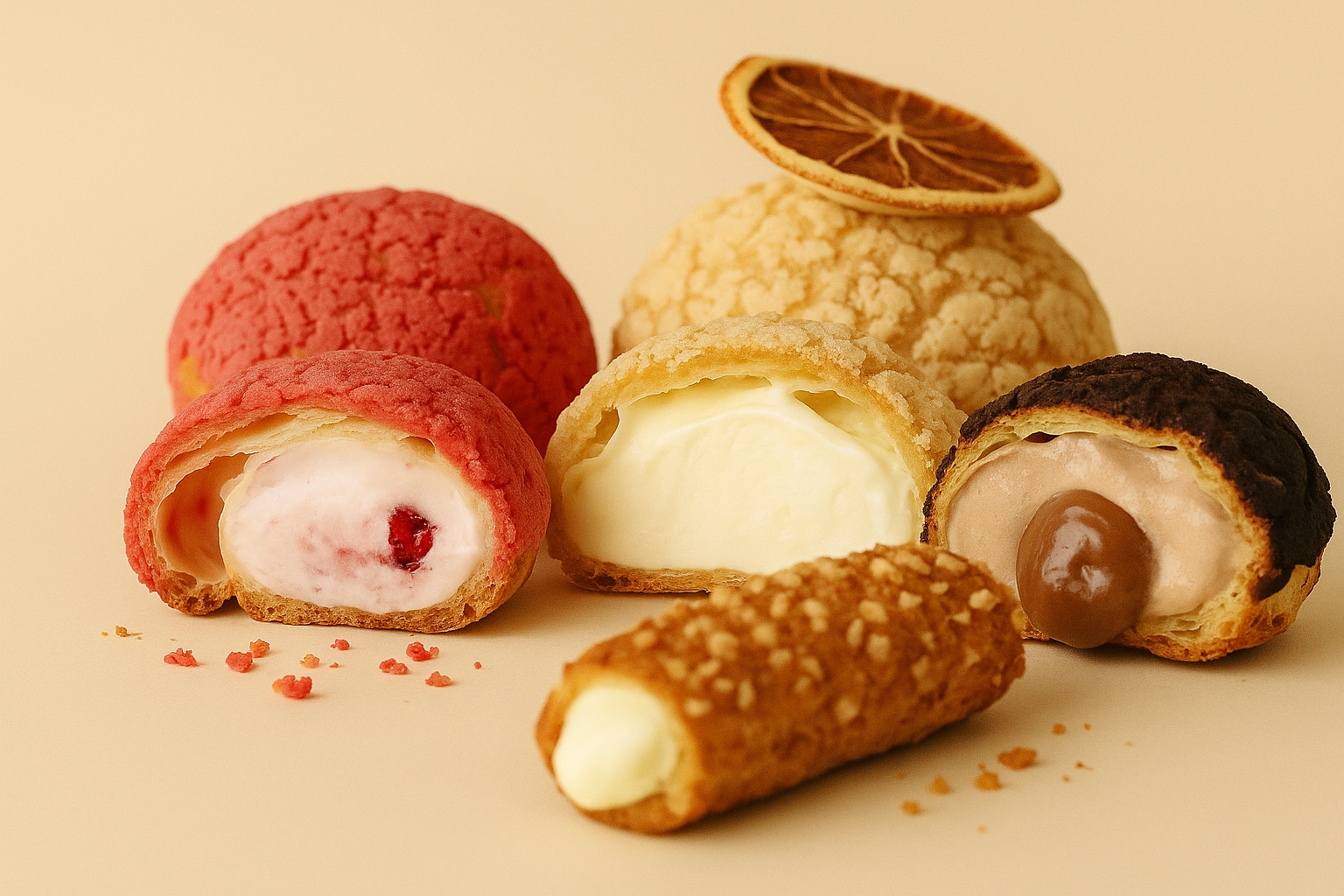 Assorted Japanese Choux